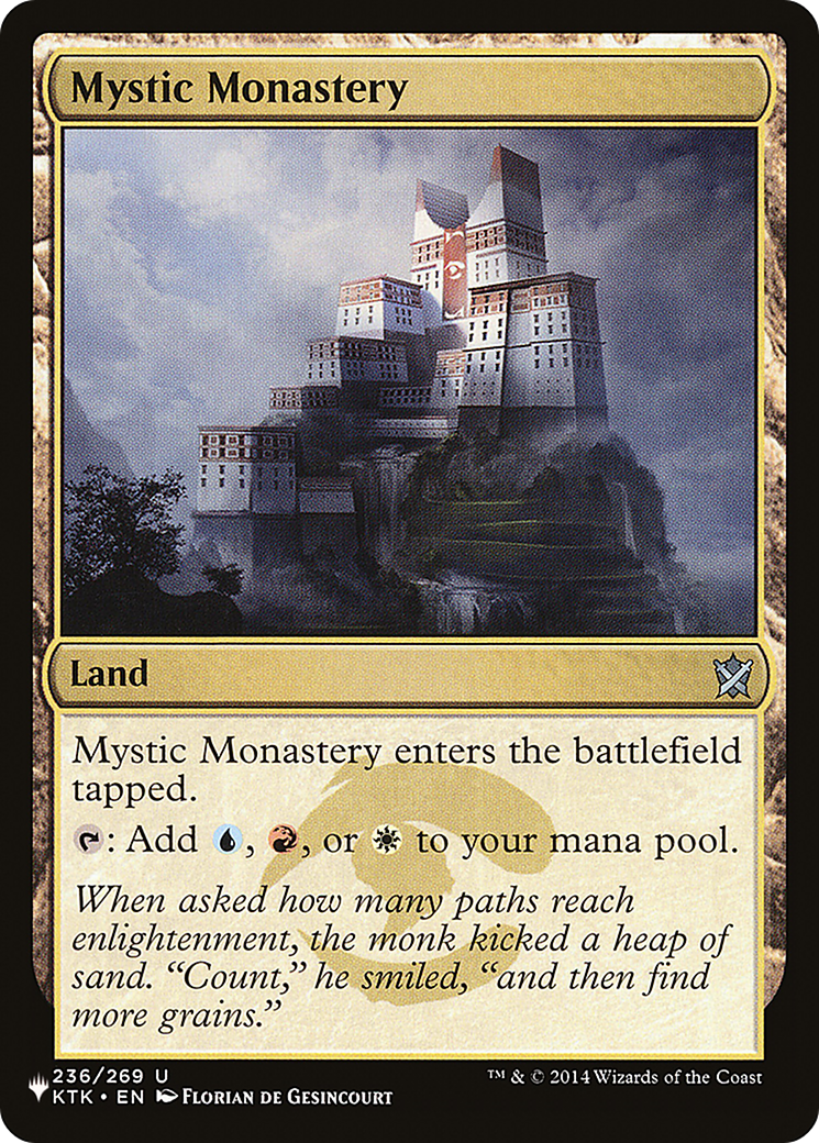 Mystic Monastery [The List Reprints] | Gear Gaming Fayetteville