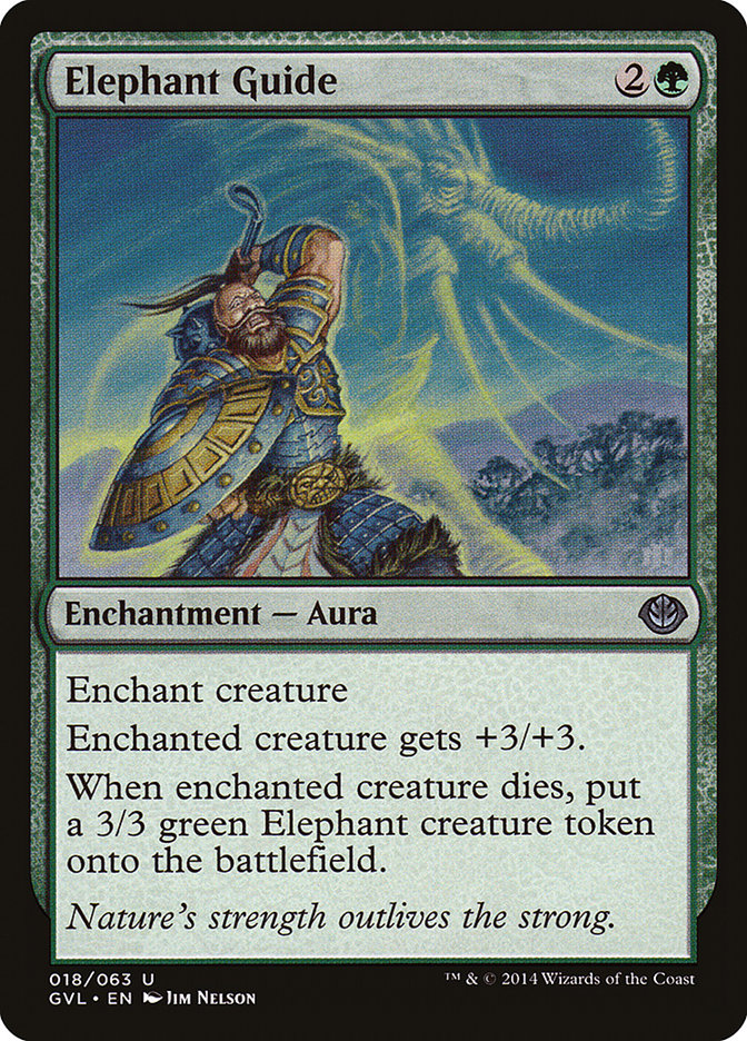 Elephant Guide (Garruk vs. Liliana) [Duel Decks Anthology] | Gear Gaming Fayetteville