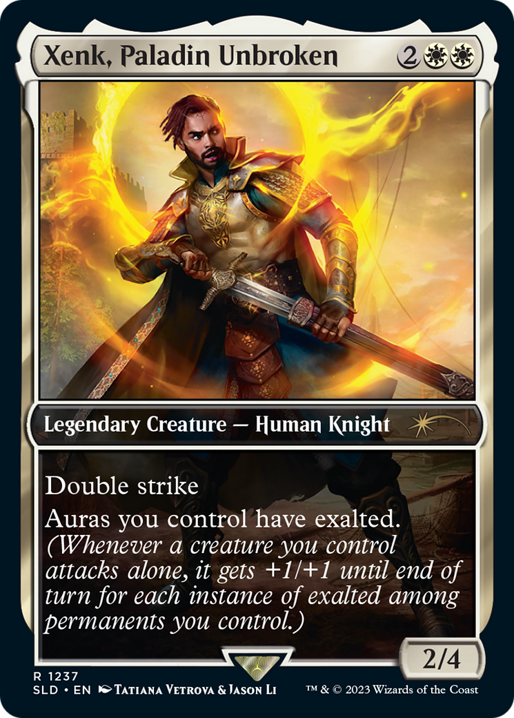 Xenk, Paladin Unbroken [Secret Lair Drop Series] | Gear Gaming Fayetteville