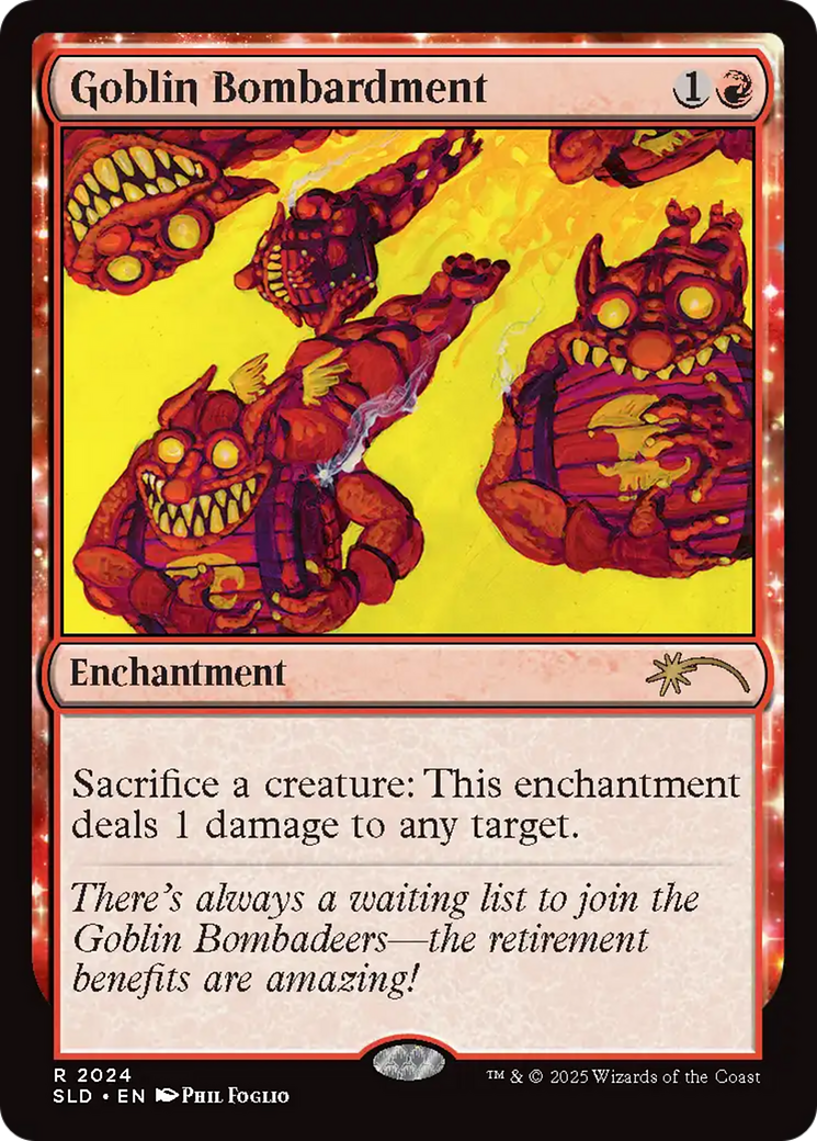Goblin Bombardment (2024) [Secret Lair Drop Series] | Gear Gaming Fayetteville