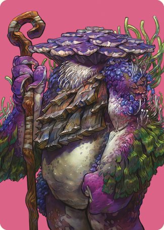 Slimefoot, the Stowaway Art Card [Commander Masters Art Series] | Gear Gaming Fayetteville