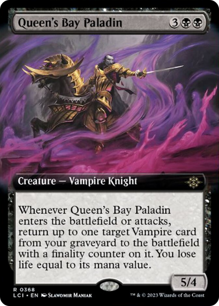 Queen's Bay Paladin (Extended Art) [The Lost Caverns of Ixalan] | Gear Gaming Fayetteville