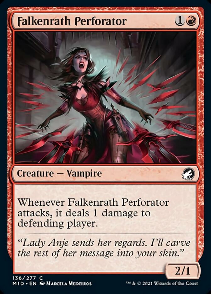 Falkenrath Perforator [Innistrad: Midnight Hunt] | Gear Gaming Fayetteville
