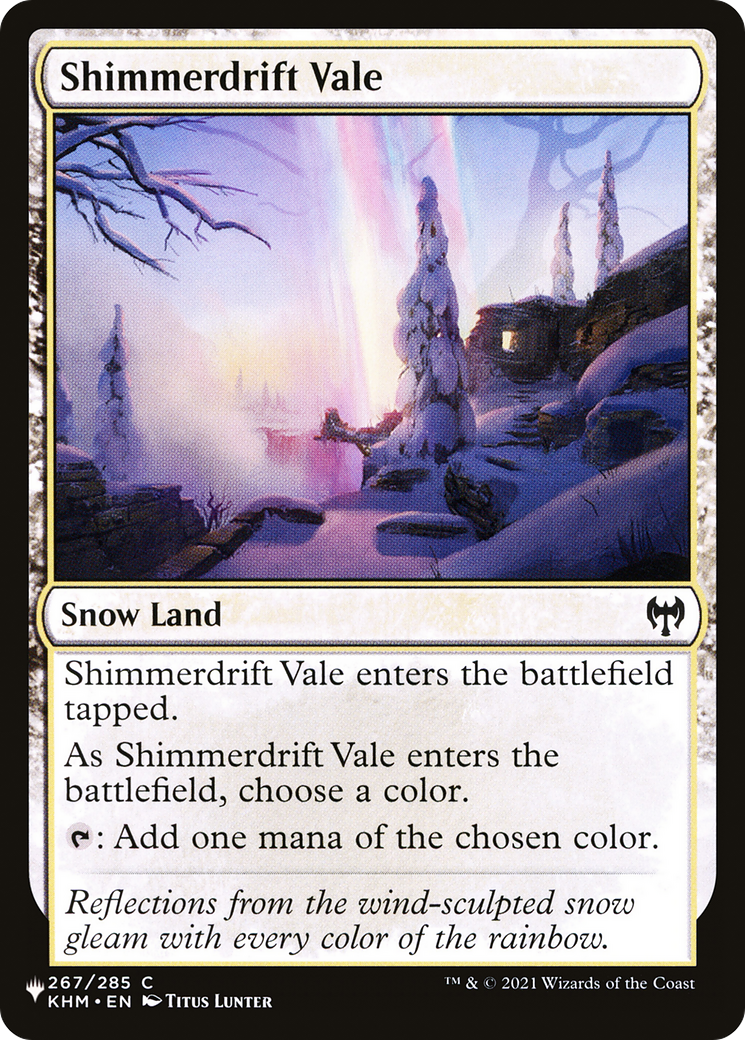 Shimmerdrift Vale [The List Reprints] | Gear Gaming Fayetteville