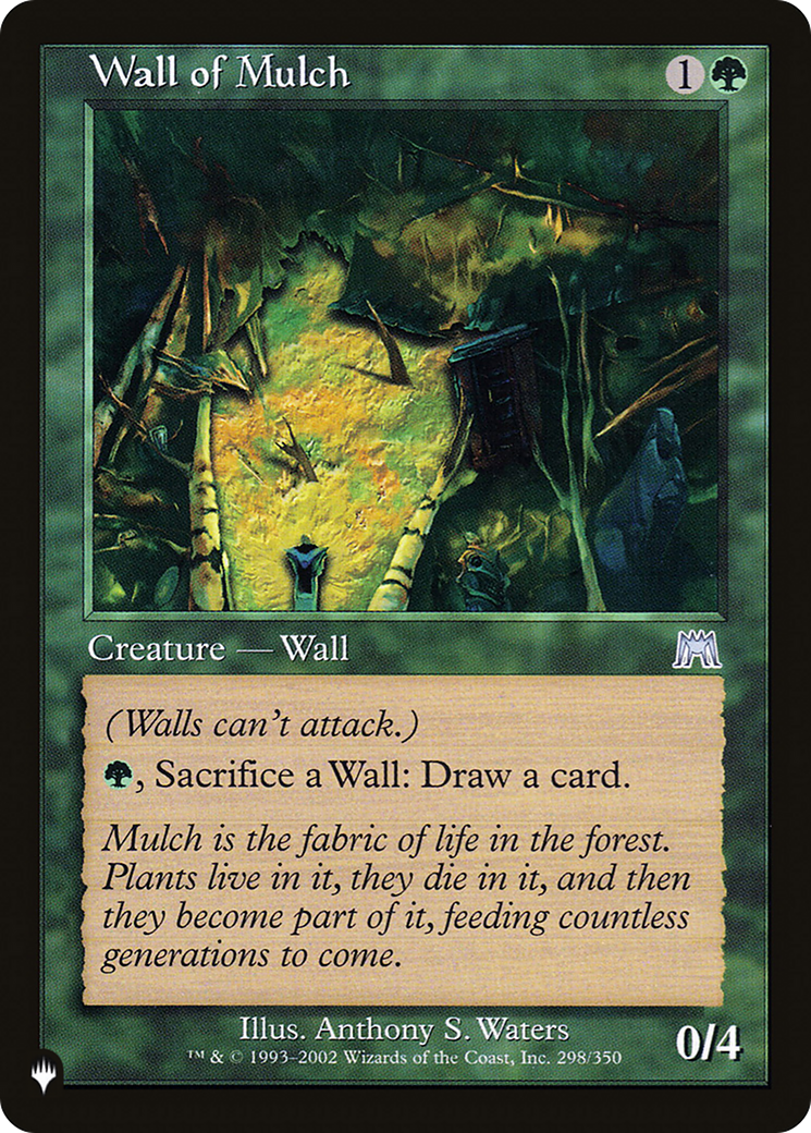 Wall of Mulch [The List Reprints] | Gear Gaming Fayetteville