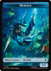 Wall (003) // Merfolk (006) Double-Sided Token [Marvel Super Heroes Commander Tokens] | Gear Gaming Fayetteville