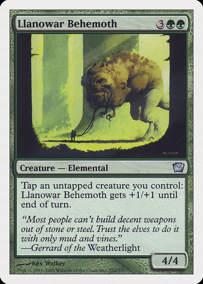 Llanowar Behemoth [Ninth Edition] | Gear Gaming Fayetteville