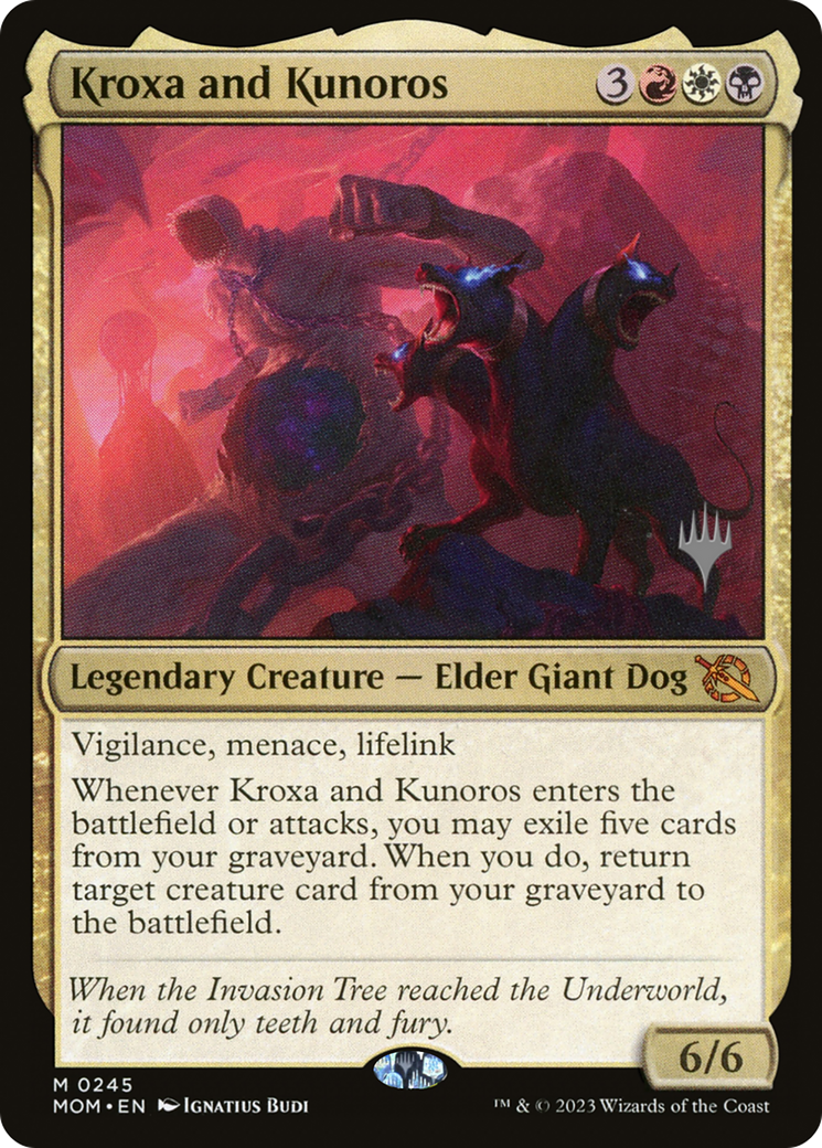 Kroxa and Kunoros (Promo Pack) [March of the Machine Promos] | Gear Gaming Fayetteville