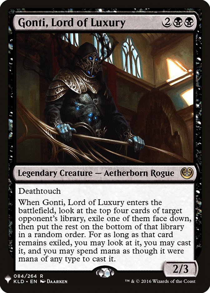 Gonti, Lord of Luxury [Mystery Booster] | Gear Gaming Fayetteville