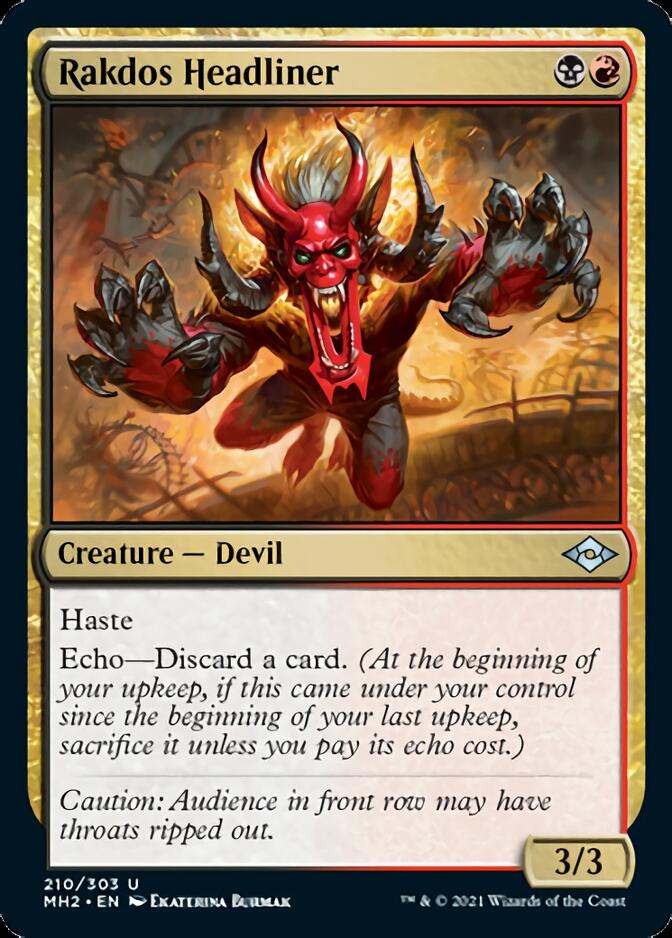 Rakdos Headliner [Modern Horizons 2] | Gear Gaming Fayetteville