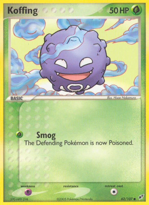 Koffing (62/107) [EX: Deoxys] | Gear Gaming Fayetteville