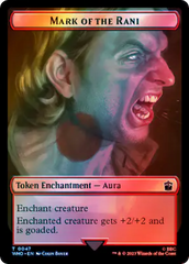 Human (0037) // Mark of the Rani Double-Sided Token (Surge Foil) [Doctor Who Tokens] | Gear Gaming Fayetteville