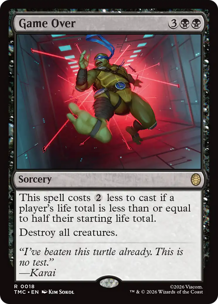 Game Over [Teenage Mutant Ninja Turtles Commander] | Gear Gaming Fayetteville