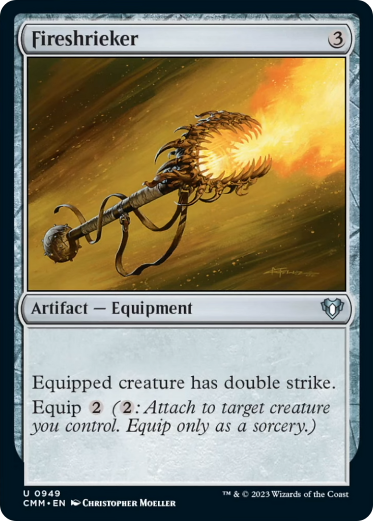 Fireshrieker [Commander Masters] | Gear Gaming Fayetteville