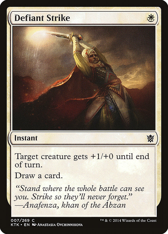 Defiant Strike [Khans of Tarkir] | Gear Gaming Fayetteville