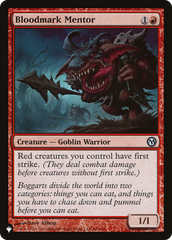 Bloodmark Mentor [The List Reprints] | Gear Gaming Fayetteville