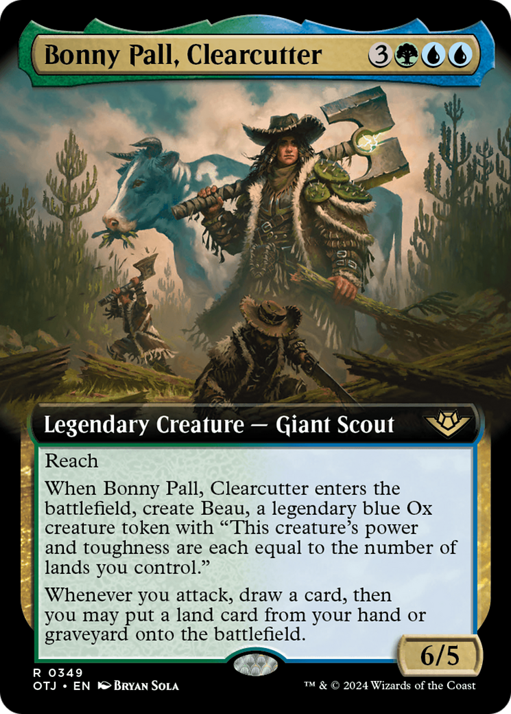 Bonny Pall, Clearcutter (Extended Art) [Outlaws of Thunder Junction] | Gear Gaming Fayetteville