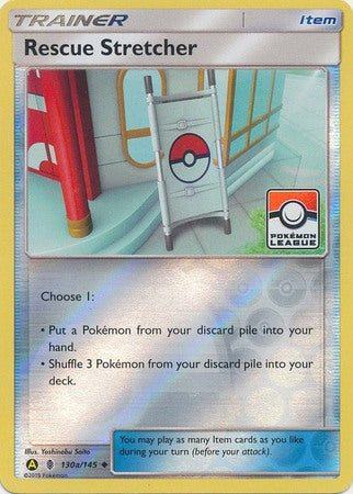 Rescue Stretcher (130a/145) (League Promo) [Sun & Moon: Guardians Rising] | Gear Gaming Fayetteville