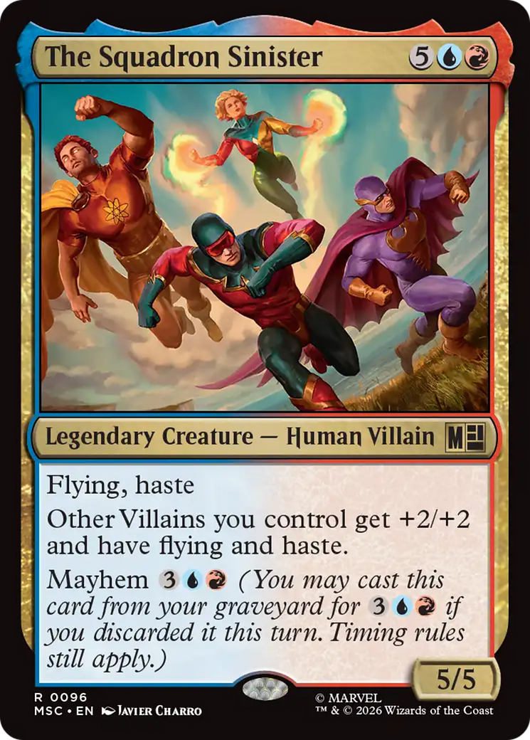 The Squadron Sinister [Marvel Super Heroes Commander] | Gear Gaming Fayetteville