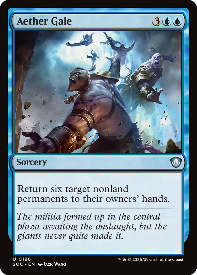 Aether Gale [Secrets of Strixhaven Commander] | Gear Gaming Fayetteville