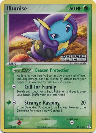 Illumise (45/113) (Stamped) [EX: Delta Species] | Gear Gaming Fayetteville