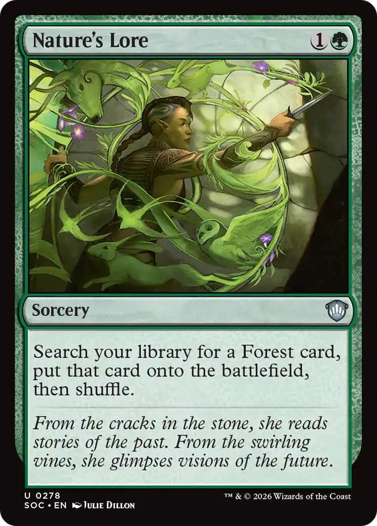 Nature's Lore [Secrets of Strixhaven Commander] | Gear Gaming Fayetteville