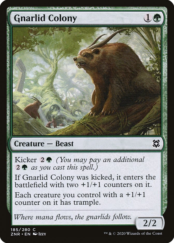 Gnarlid Colony [Zendikar Rising] | Gear Gaming Fayetteville