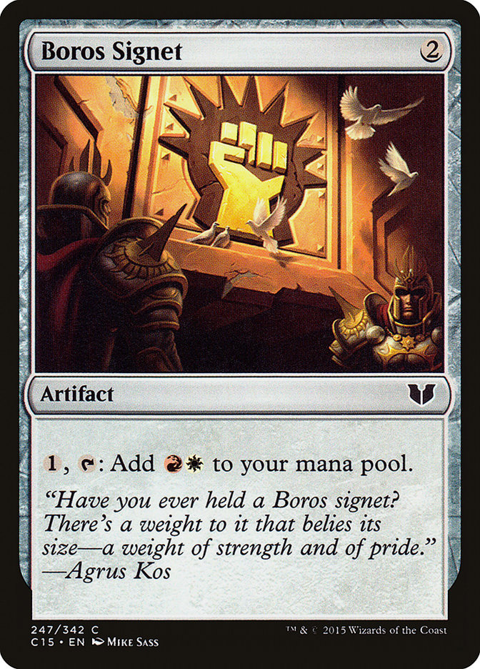 Boros Signet [Commander 2015] | Gear Gaming Fayetteville