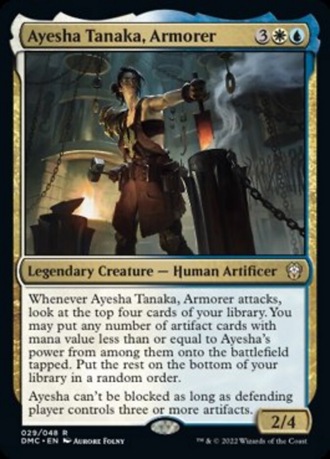 Ayesha Tanaka, Armorer [Dominaria United Commander] | Gear Gaming Fayetteville