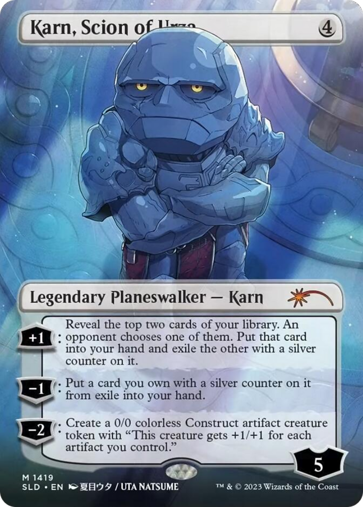 Karn, Scion of Urza (Rainbow Foil) [Secret Lair Drop Series] | Gear Gaming Fayetteville
