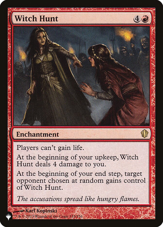 Witch Hunt [The List] | Gear Gaming Fayetteville