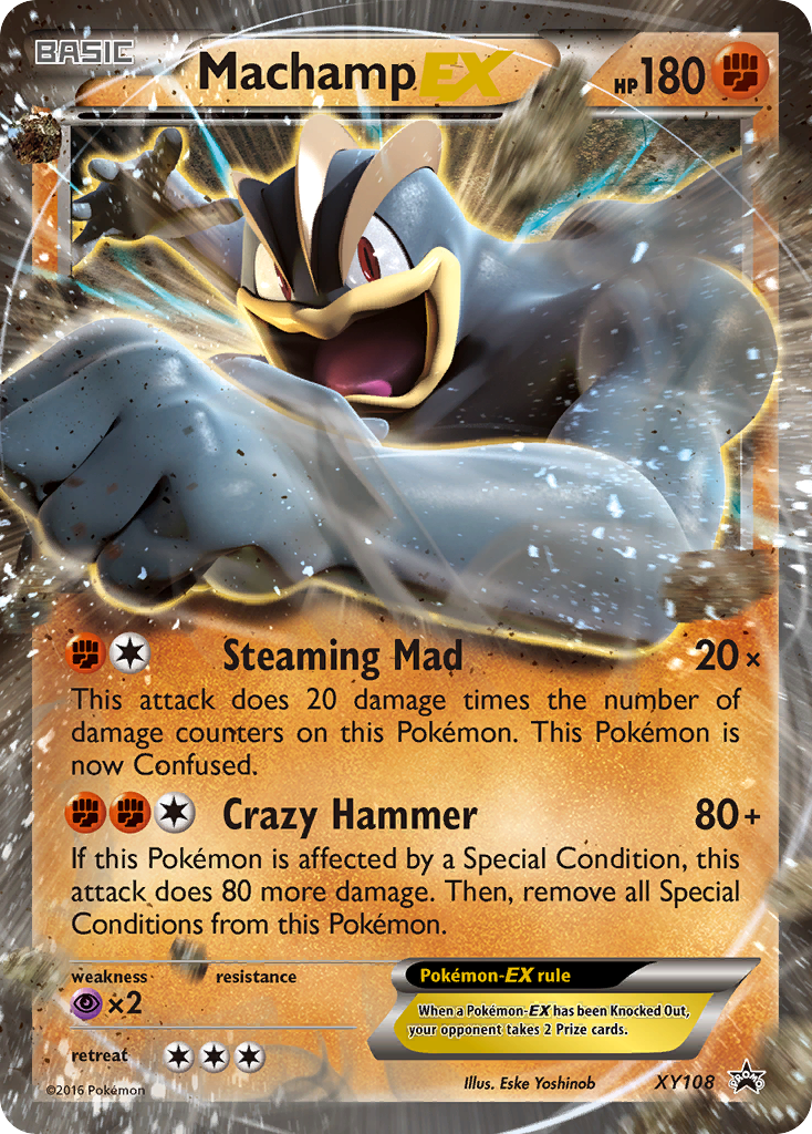 Machamp EX (XY108) [XY: Black Star Promos] | Gear Gaming Fayetteville