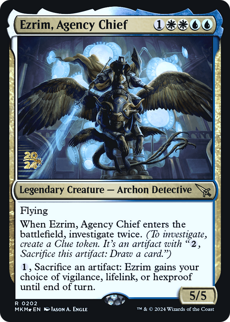 Ezrim, Agency Chief [Murders at Karlov Manor Prerelease Promos] | Gear Gaming Fayetteville