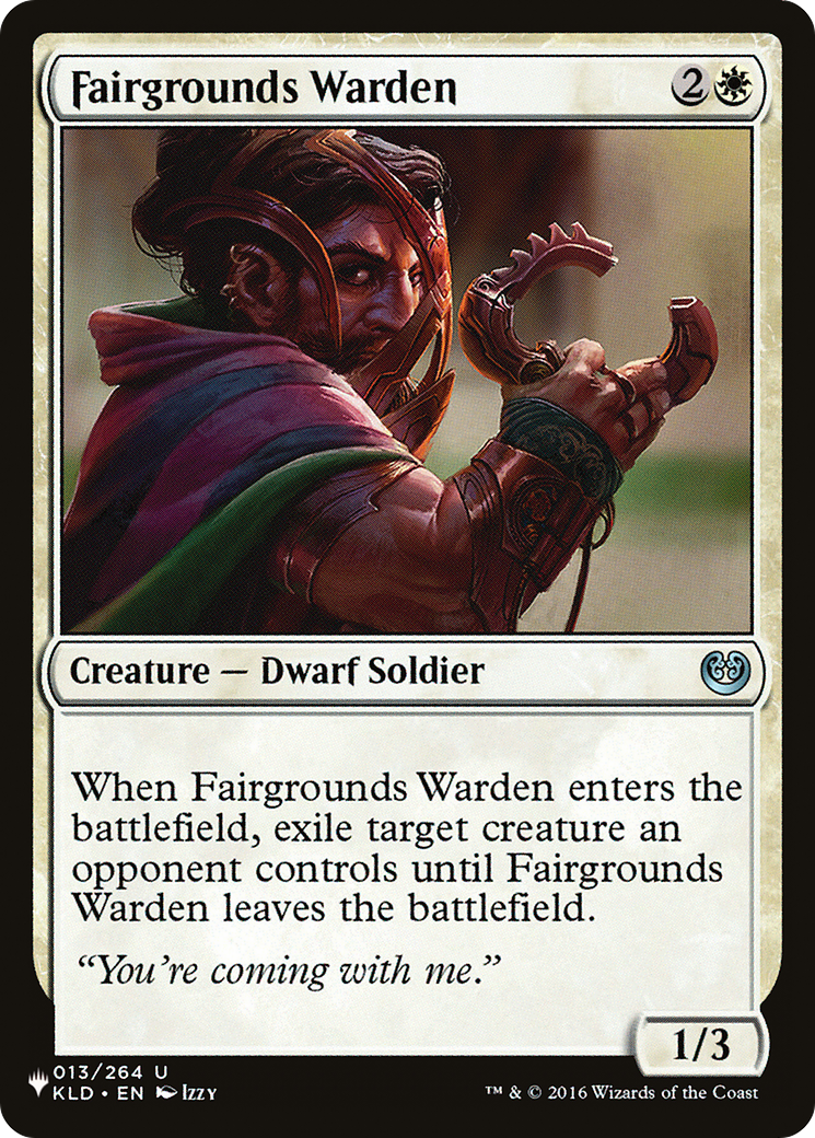 Fairgrounds Warden [The List Reprints] | Gear Gaming Fayetteville