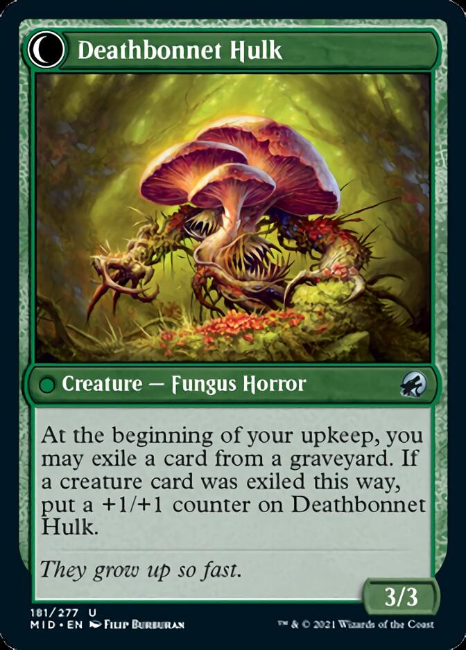 Deathbonnet Sprout // Deathbonnet Hulk [Innistrad: Midnight Hunt] | Gear Gaming Fayetteville
