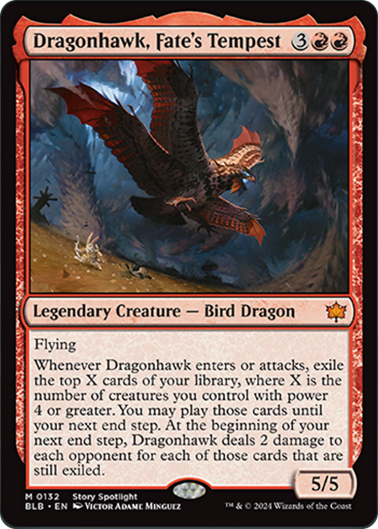 Dragonhawk, Fate's Tempest [Bloomburrow] | Gear Gaming Fayetteville