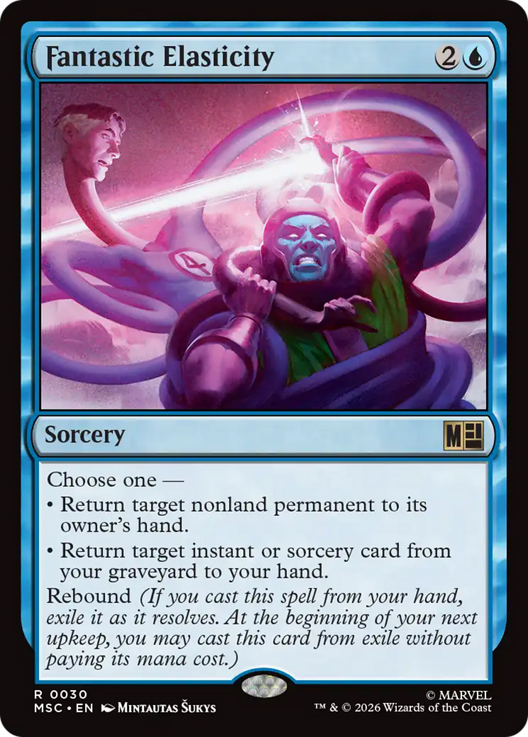Fantastic Elasticity [Marvel Super Heroes Commander] | Gear Gaming Fayetteville