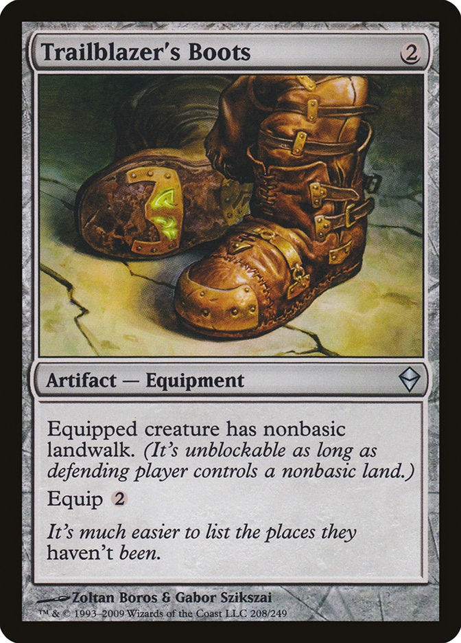 Trailblazer's Boots [Zendikar] | Gear Gaming Fayetteville