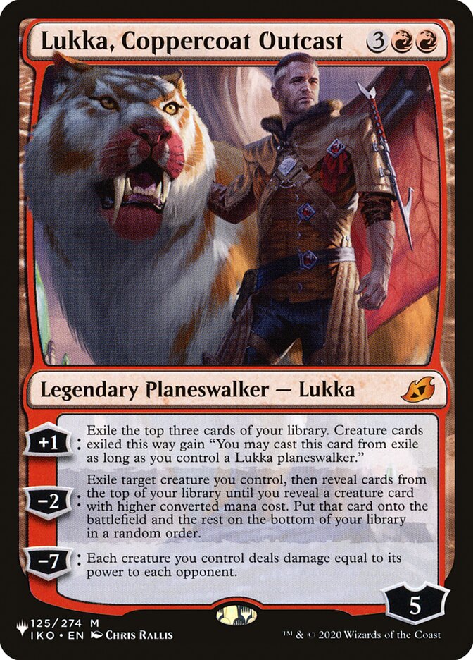 Lukka, Coppercoat Outcast [The List] | Gear Gaming Fayetteville