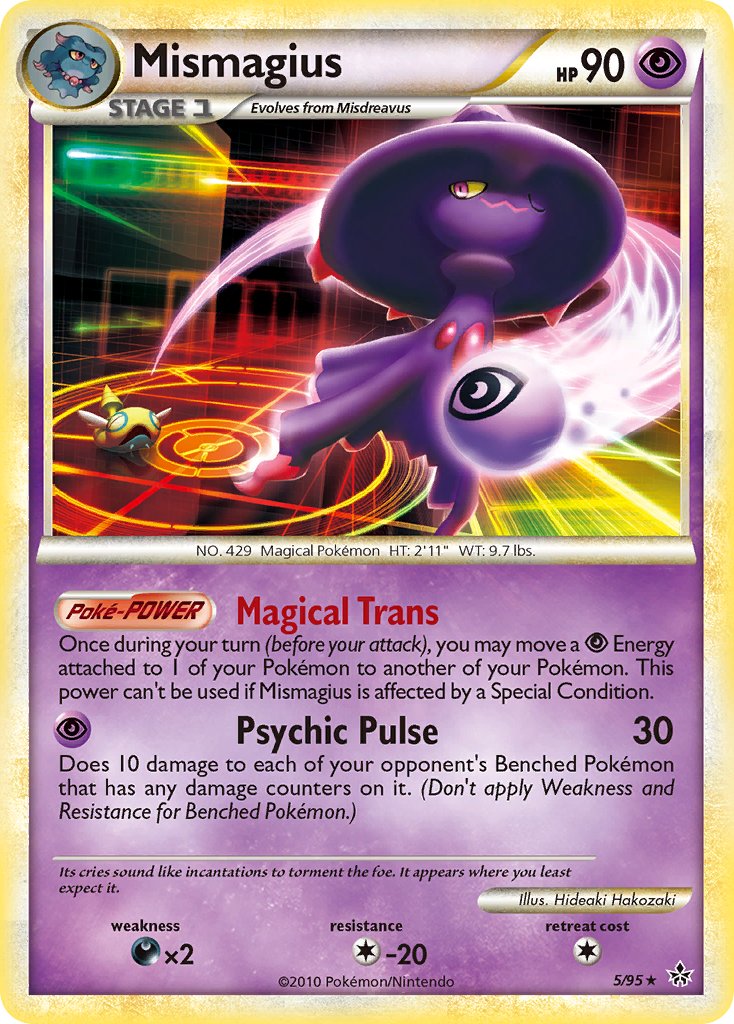 Mismagius (5/95) (Theme Deck Exclusive) [HeartGold & SoulSilver: Unleashed] | Gear Gaming Fayetteville