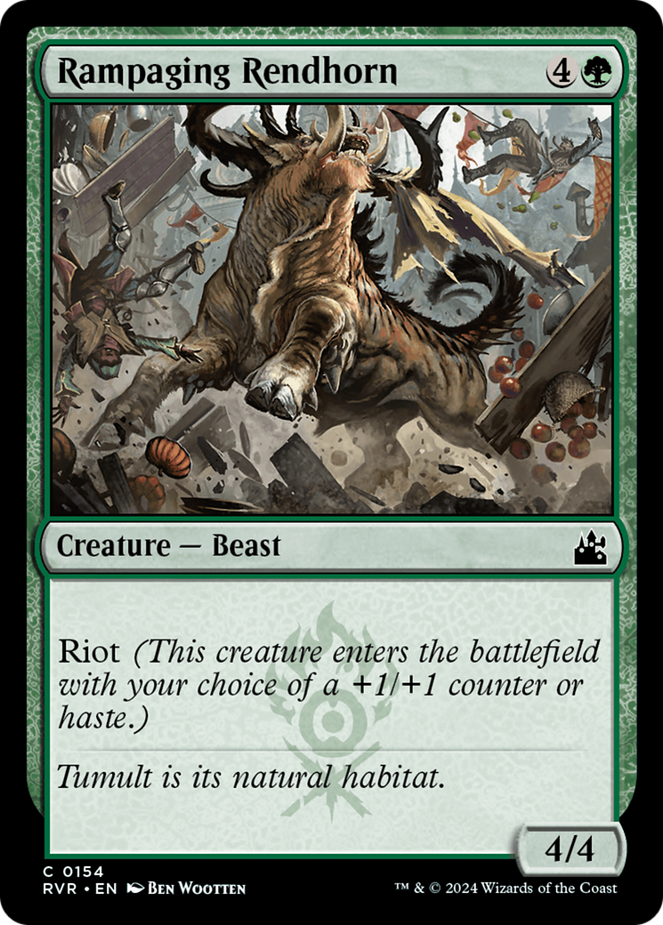 Rampaging Rendhorn [Ravnica Remastered] | Gear Gaming Fayetteville