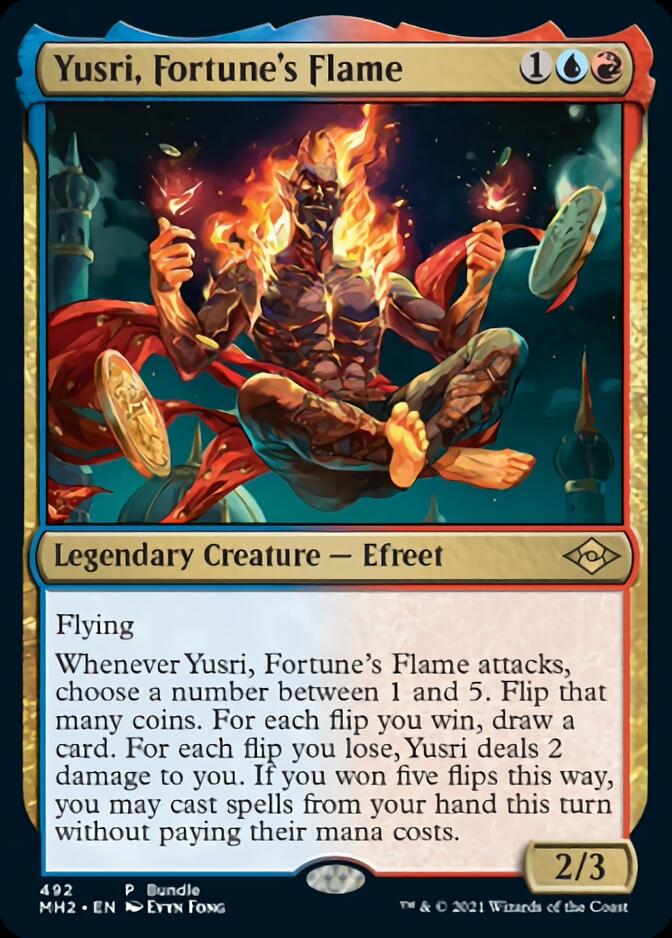 Yusri, Fortune's Flame (Bundle) [Modern Horizons 2] | Gear Gaming Fayetteville