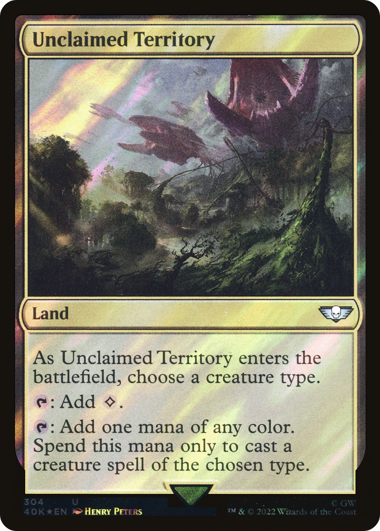 Unclaimed Territory (Surge Foil) [Marvel Super Heroes Commander] | Gear Gaming Fayetteville