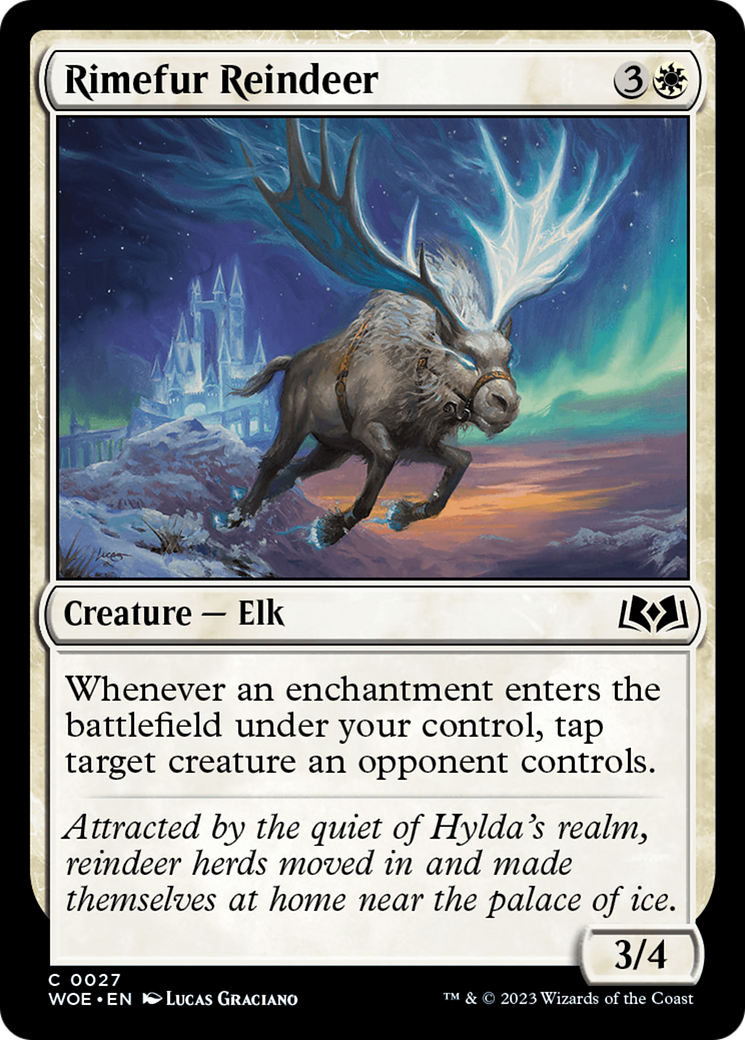 Rimefur Reindeer [Wilds of Eldraine] | Gear Gaming Fayetteville