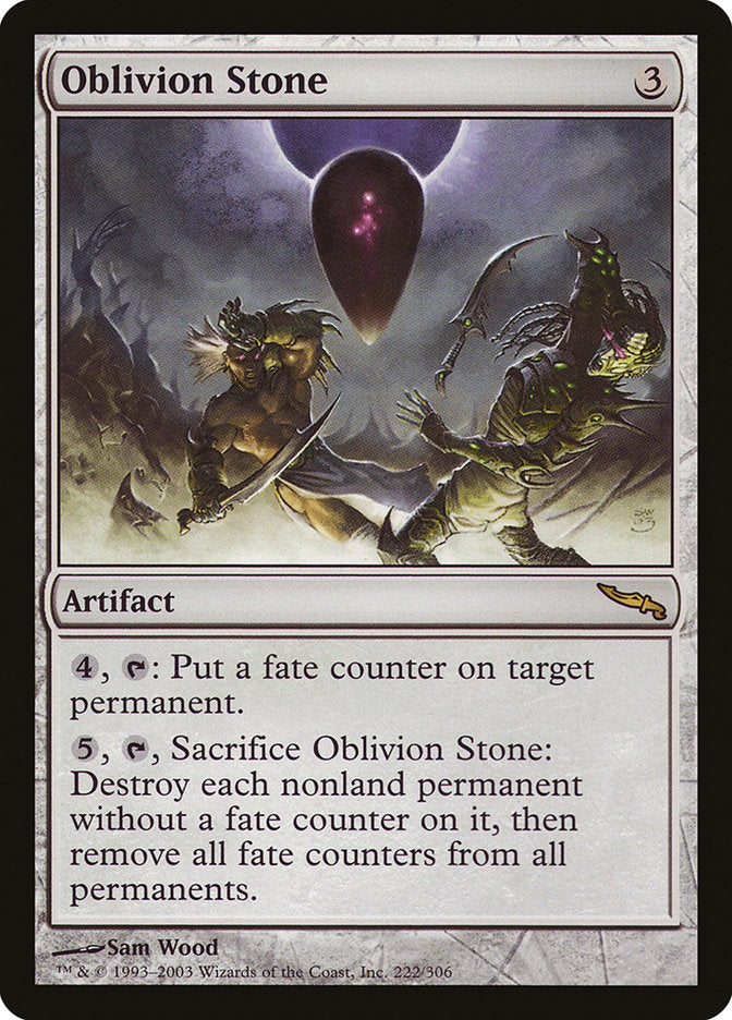 Oblivion Stone [Mirrodin] | Gear Gaming Fayetteville