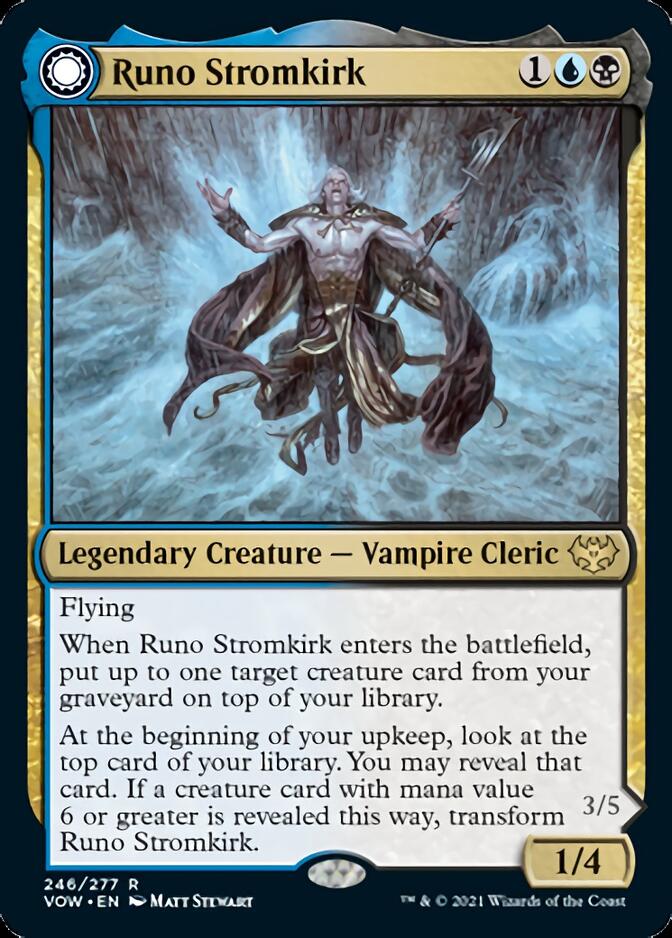 Runo Stromkirk // Krothuss, Lord of the Deep [Innistrad: Crimson Vow] | Gear Gaming Fayetteville