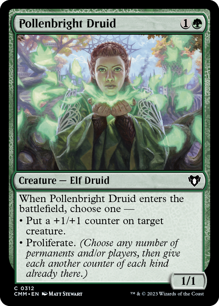 Pollenbright Druid [Commander Masters] | Gear Gaming Fayetteville