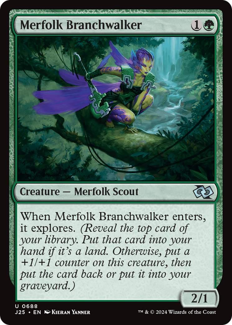 Merfolk Branchwalker [Foundations Jumpstart] | Gear Gaming Fayetteville