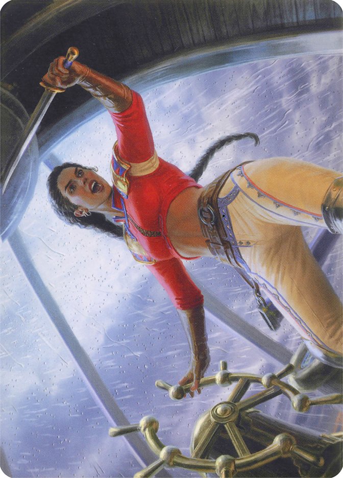Sisay, Weatherlight Captain // Sisay, Weatherlight Captain [Modern Horizons Art Series] | Gear Gaming Fayetteville