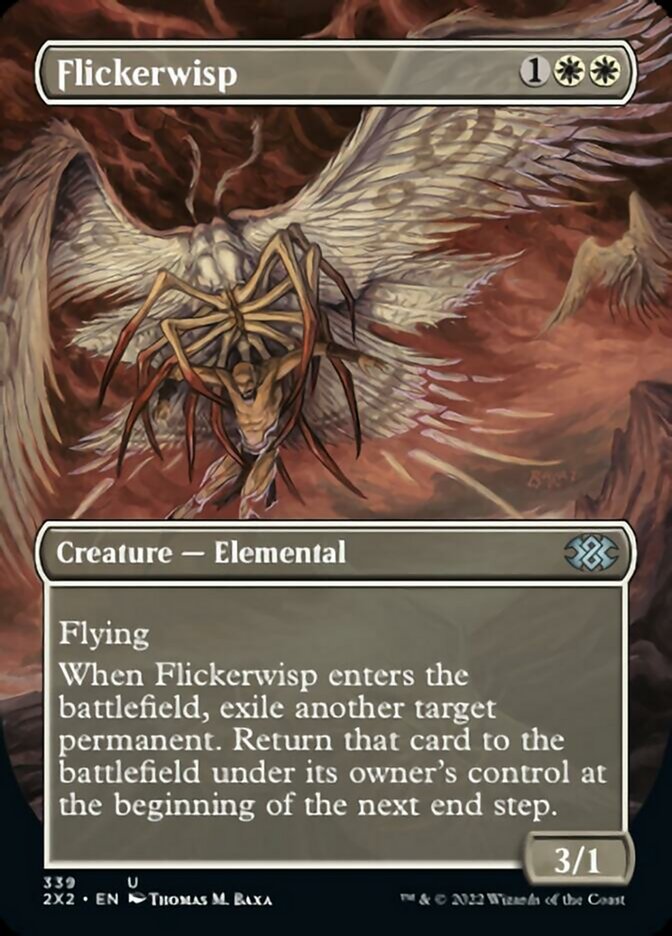 Flickerwisp (Borderless Alternate Art) [Double Masters 2022] | Gear Gaming Fayetteville